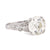 Art Deco GIA 2.54 Carat Old European Cut Diamond Platinum Engagement Ring  Jack Weir & Sons   