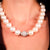 Vintage Large South Sea Pearl Diamond Platinum Necklace  Jack Weir & Sons   