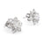 Antique Style Diamond Platinum Flower Earrings  Jack Weir & Sons   