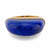 Vintage Cabochon Cut Lapis Lazuli 18K Yellow Gold Dome Ring