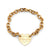 Tiffany & Co. 18K Yellow Gold Heart Tag Bracelet Bracelets Tiffany & Co.   