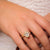 GIA 5.03 carat oval cut diamond 18k yellow gold engagement ring  Jack Weir & Sons   