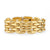 Cartier Vintage 18K Yellow Gold Gentiane Rice Link 5-Row Bracelet Bracelets Cartier   