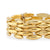 Cartier Vintage 18K Yellow Gold Gentiane Rice Link 5-Row Bracelet Bracelets Cartier   