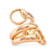 Gucci Italy 18K Rose Gold Horsebit Wrap Ring  Gucci   