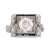 Art Deco Diamond Sapphire Platinum Cocktail Ring Rings Jack Weir & Sons   