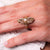 Vintage French Pearl Diamond 18K Yellow Gold Cocktail Ring Rings Jack Weir & Sons   