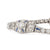 Art Deco 2.9 Carat Total Weight Diamond Sapphire Platinum Bracelet  Jack Weir & Sons   