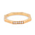 Modern Diamond 18K Yellow Gold Eternity Ring Rings Jack Weir & Sons   