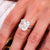 French GIA 10.7 Carat Asscher Cut Diamond Platinum Engagement Ring  Jack Weir & Sons   