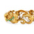 Vintage French Emerald Diamond 18K Yellow Gold Bracelet  Jack Weir & Sons   