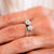 Mid Century French Old Mine Cut Diamond 18K White Gold Toi Et Moi Ring Rings Jack Weir & Sons   