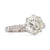 GIA 2.52 Carat Round Brilliant Cut Diamond Platinum Engagement Ring  Jack Weir & Sons   