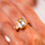 French GIA 7.4 Carat Asscher Cut Diamond 18K Yellow Gold Engagement Ring  Jack Weir & Sons   