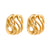 Vintage Angela Cummings 18K Yellow Gold Clip On Earrings  Angela Cummings