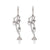 Contemporary 11.86 carat diamond 18k white gold drop earrings  Jack Weir & Sons   