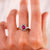 Antique French Ruby Diamond 18K Yellow Gold Cluster Ring  Jack Weir & Sons   