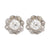 Antique French 2.3 Carat Total Diamond Weight 18K Yellow Gold Stud Earrings  Jack Weir & Sons   