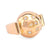 Retro French Diamond 18K Rose Gold Constellation Ball Ring  Jack Weir & Sons   