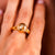 Retro French Diamond 18K Rose Gold Constellation Ring  Jack Weir & Sons   