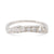 Modern Diamond 14K White Gold Eternity Ring  Jack Weir & Sons   