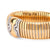 Bvlgari 18K Yellow Gold and Still Parentesi Tubogas Cuff Bracelet  Bvlgari   