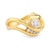 Stunning modern diamond 14k yellow gold ring  Jack Weir & Sons   