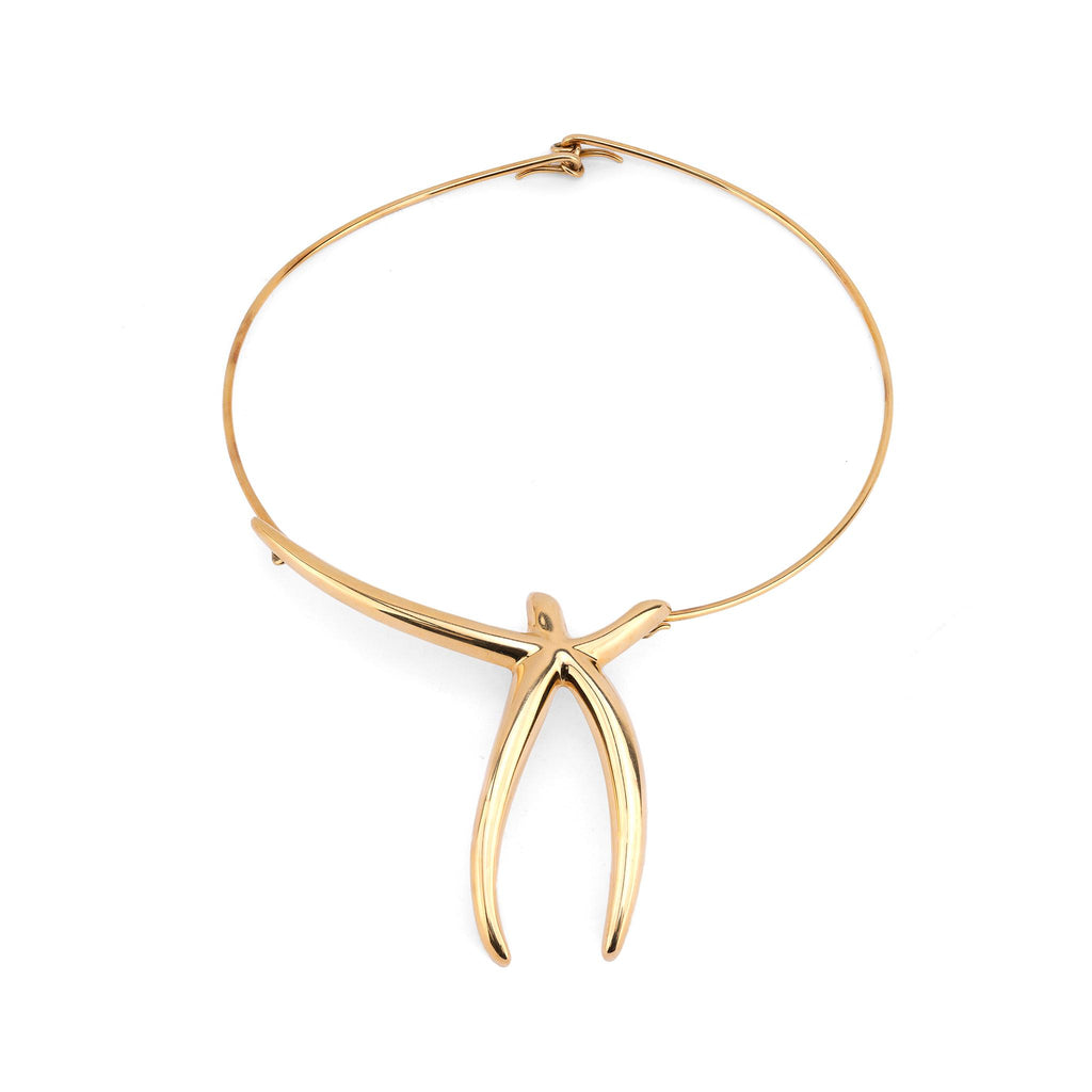 Tiffany & Co. Elsa Peretti 18K yellow gold starfish choker necklace  Tiffany & Co.   