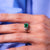 Timeless emerald diamond platinum three stone ring  Jack Weir & Sons   