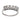 Vintage diamond platinum 5 stone wedding band