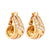 Cartier French 3 carat diamond 18k yellow gold clip on earrings  Cartier   