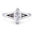 GIA 1.16 carat marquise cut diamond platinum engagement ring