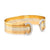 Cartier diamond 18k gold Trinity Double C cuff bracelet Cartier