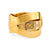 Chanel 18k yellow gold diamond ring Chanel