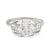 Art Deco GIA 2.10 carat old European cut diamond platinum engagement ring Jack Weir & Sons