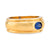 Boucheron sapphire 18k yellow gold solitaire band Boucheron