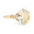 GIA 5.85 carat circular brilliant cut diamond 18k yellow gold engagement ring Jack Weir & Sons