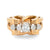 Retro diamond 18k rose gold ring Jack Weir & Sons