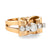 Retro diamond 18k rose gold ring Jack Weir & Sons