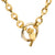 Pomellato 18k yellow and white gold parrot necklace Pomellato