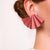 Jar Paris titanium light pink "Fan" earrings JAR