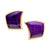 Donato sugilite 14k yellow gold earrings Jack Weir & Sons