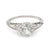 Art Deco GIA .91 carat cushion cut diamond platinum engagement filigree ring Jack Weir & Sons