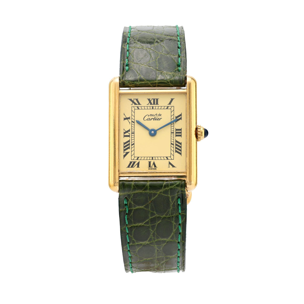 Cartier Paris gold plated Tank watch Cartier