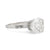 Art Deco GIA 2.12 carat circular brilliant cut diamond platinum engagement ring Jack Weir & Sons