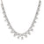 Mid Century 35 carat total weight diamond platinum cocktail necklace Jack Weir & Sons