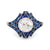 Art Deco style 1.31 carat old European cut diamond sapphire platinum ring Jack Weir & Sons