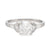 Art Deco GIA 1.52 carat old mine cut diamond platinum engagement ring Jack Weir & Sons