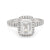 Cartier French GIA 2.23 carat diamond platinum "Destinée Solitaire" ring Cartier