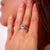 Cartier French GIA 2.23 carat diamond platinum "Destinée Solitaire" ring Cartier